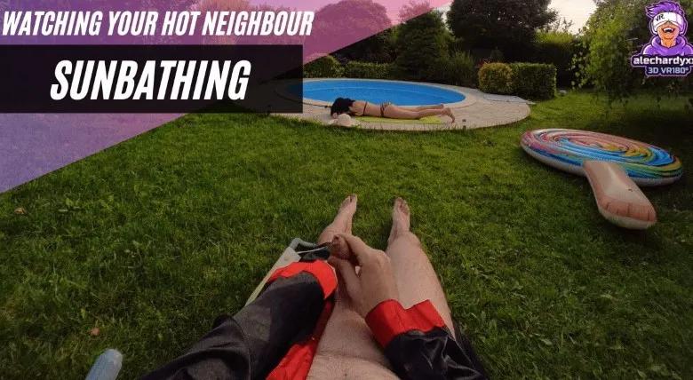 Alec Hardy-Watching Your Hot Neighbour At The Pool