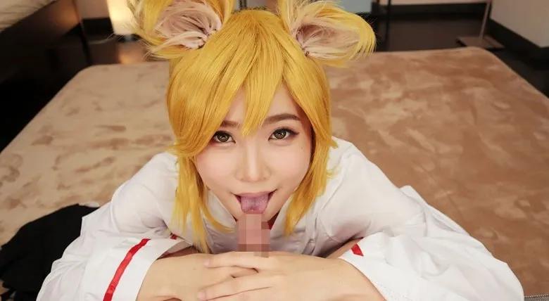 CosmoPlanetsVR-Aoi Kururugi -“I’m Going to Get my Creampie!” Aoi Kururigi Transformed into the Cute Little Fox Girl