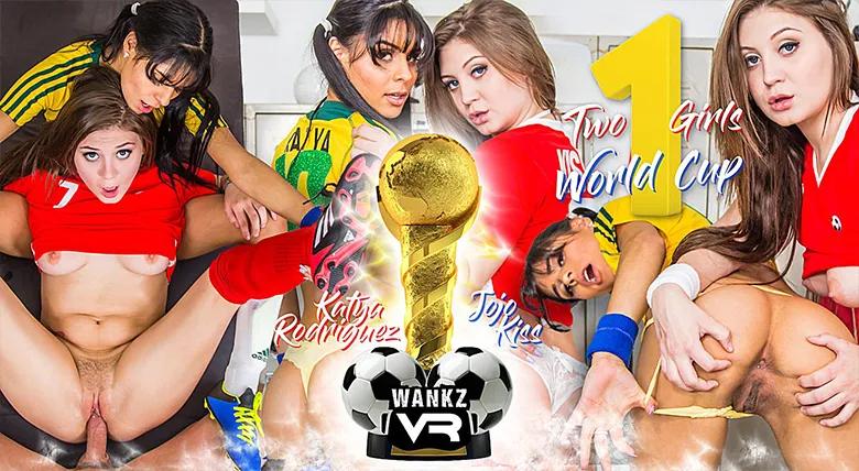WankzVR-Two Girls, One World Cup